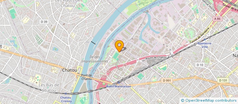 localisation de l'entreprise RUEIL RESTAURATION  RUEIL-MALMAISON