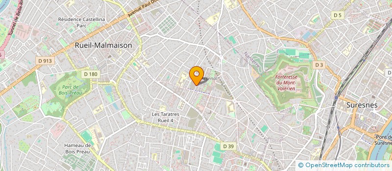 localisation de l'entreprise RUEIL SPORT ET SANTE  RUEIL-MALMAISON