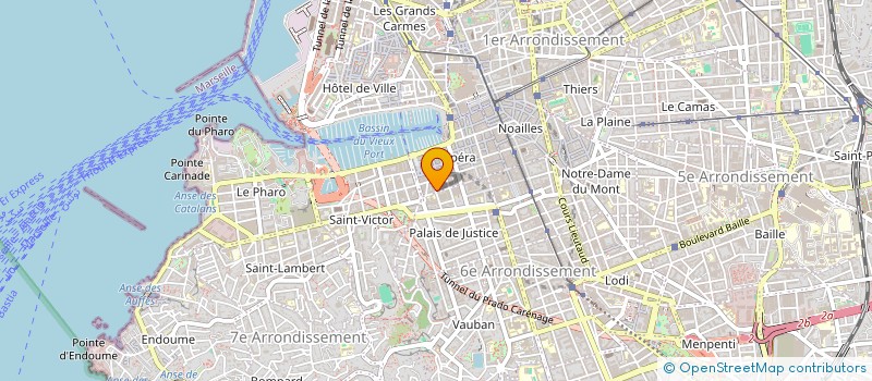 localisation de l'entreprise RUEL DE CASTEL DIAOU à MARSEILLE