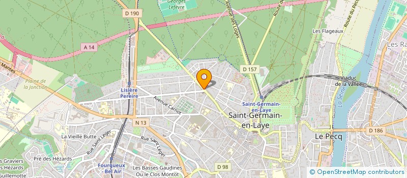 localisation de l'entreprise RUELLE DU MONTPARNASSE  SAINT-GERMAIN-EN-LAYE