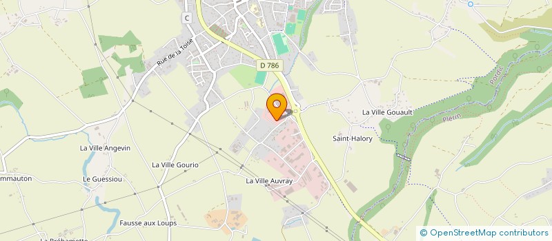 localisation de l'entreprise RUELLO CARRELAGE à PORDIC