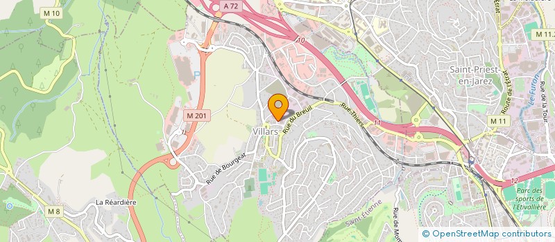 localisation de l'entreprise RUEM IMMOBILIER à VILLARS