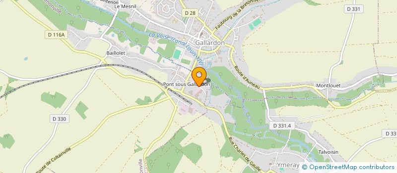 localisation de l'entreprise RUENNOH à BARJOUVILLE