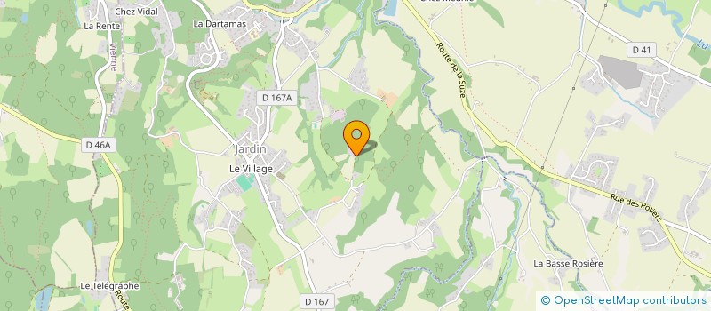 localisation de l'entreprise RUET  JARDIN