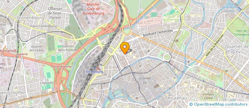localisation de l'entreprise RUETSCH CHARLES FOELL FABRICE à STRASBOURG