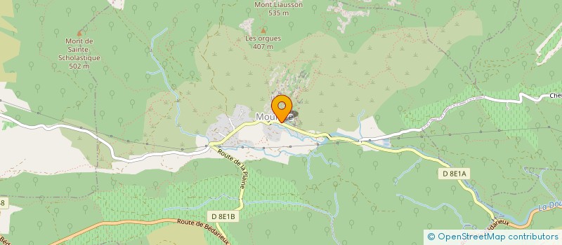 localisation de l'entreprise RUF N'BIKE  MOUREZE