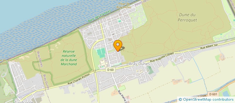 localisation de l'entreprise RUFEN  BRAY-DUNES