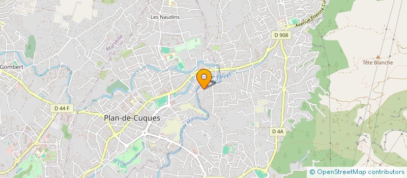 localisation de l'entreprise RUFFAUD  ALLAUCH