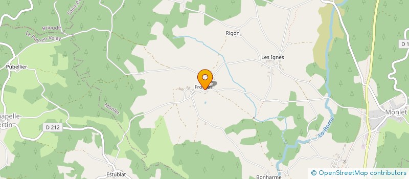 localisation de l'entreprise RUFFEY- CARRIERES  MONLET