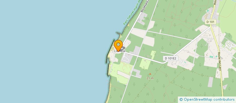 localisation de l'entreprise RUFFIAC-GASCOGNE  SOULAC-SUR-MER