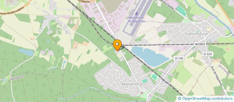 localisation de l'entreprise RUFFY IMMO  HAGUENAU