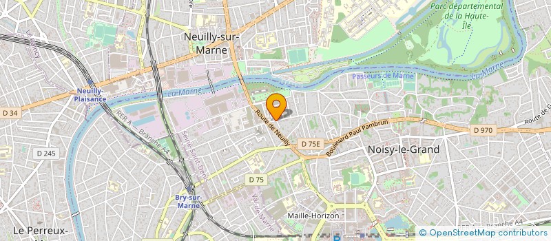 localisation de l'entreprise RUG- I CONSEILS  NOISY-LE-GRAND