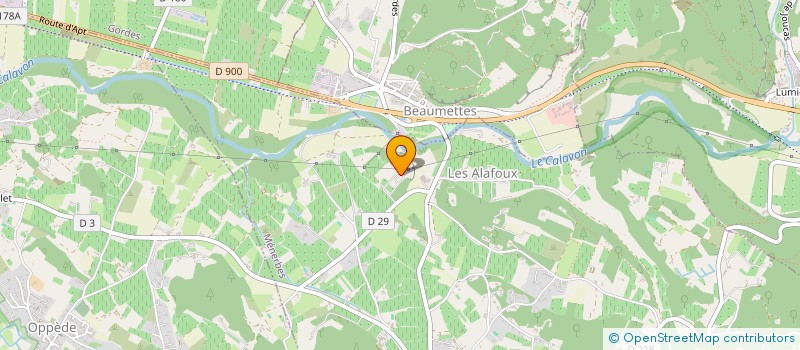 localisation de l'entreprise RUGA  MENERBES