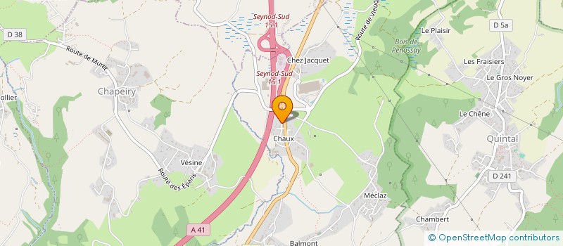 localisation de l'entreprise RUGA  BOUSSY