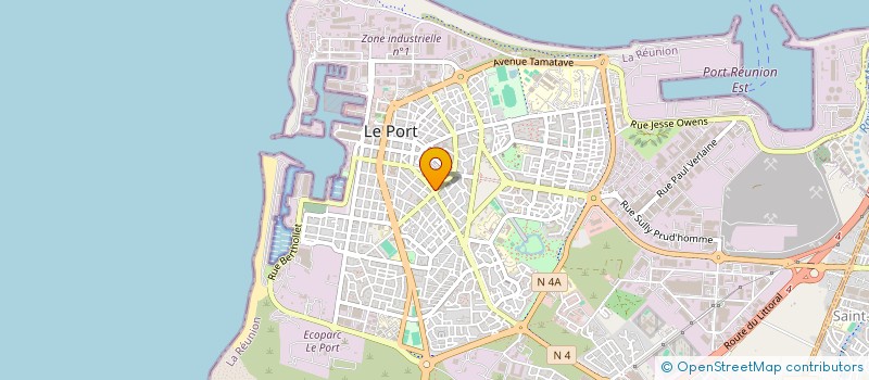 localisation de l'entreprise RUGBY BAR à LE PORT