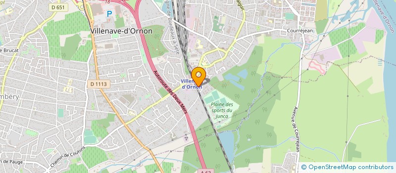 localisation de l'entreprise RUGBY CLUB CADAUJACAIS  CADAUJAC