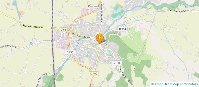 localisation de l'entreprise RUGBY CLUB CHABEUILLOIS à CHABEUIL