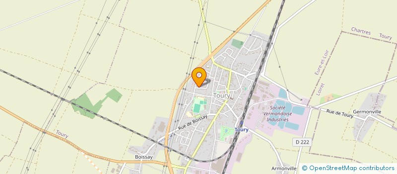 localisation de l'entreprise RUGBY CLUB DE BEAUCE à TOURY