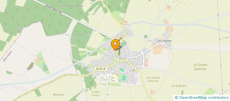 localisation de l'entreprise RUGBY CLUB DE BU à BU