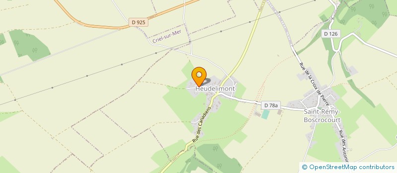 localisation de l'entreprise RUGBY CLUB DE EU LE TREPORT  EU