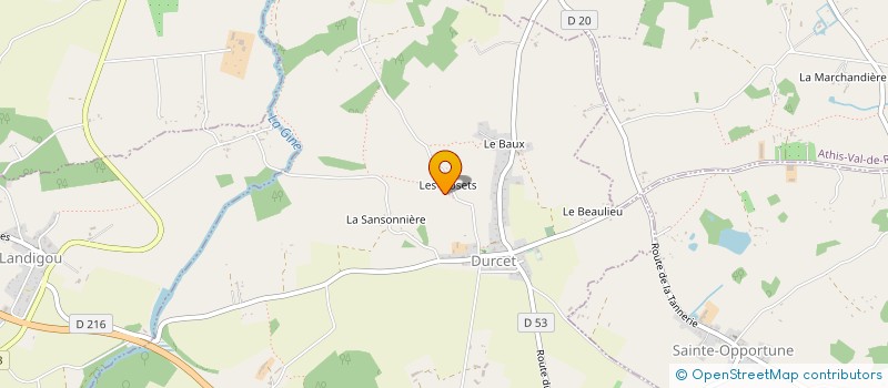 localisation de l'entreprise RUGBY CLUB DE FLERS PAYS DU BOCAGE à FLERS