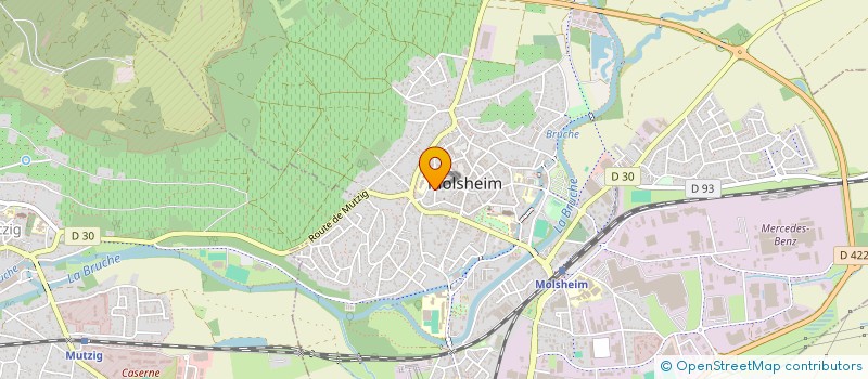 localisation de l'entreprise RUGBY CLUB DE MUTZIG à MOLSHEIM