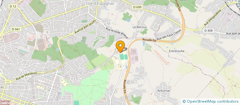 localisation de l'entreprise RUGBY CLUB DE SOYAUX à SOYAUX