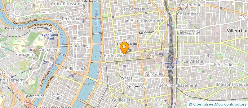 localisation de l'entreprise RUGBY CLUB DU BARREAU  LYON