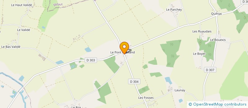 localisation de l'entreprise RUGBY CLUB DU PAYS DE MAURON  MAURON