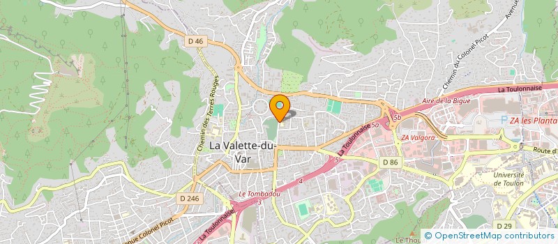 localisation de l'entreprise RUGBY CLUB LA VALETTE, LE REVEST, LA GARDE, LE PRADET.... à LA VALETTE-DU-VAR