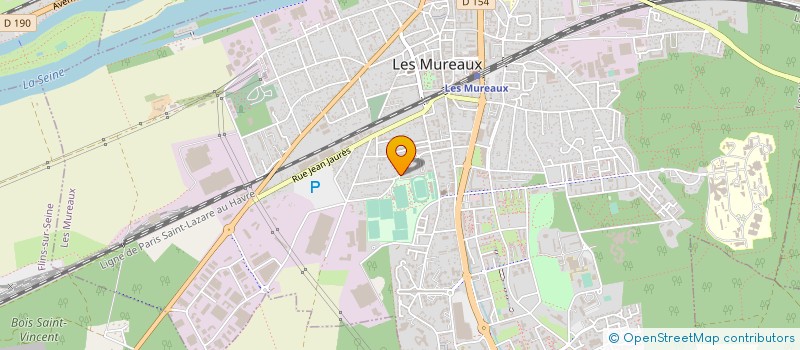 localisation de l'entreprise RUGBY CLUB LES MUREAUX à LES MUREAUX