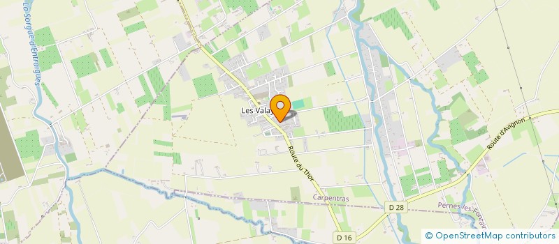 localisation de l'entreprise RUGBY CLUB PERNOIS à PERNES-LES-FONTAINES