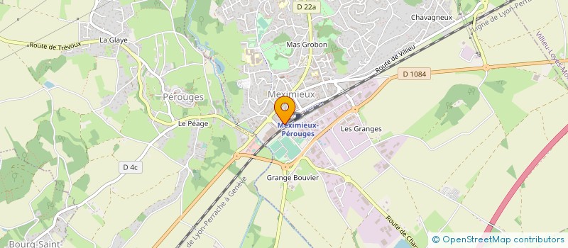 localisation de l'entreprise RUGBY DE MEXIMIEUX à MEXIMIEUX