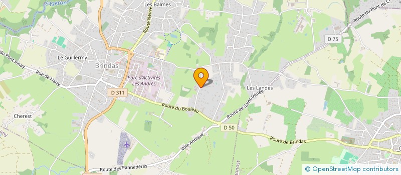 localisation de l'entreprise RUGBYGNOLE  BRINDAS