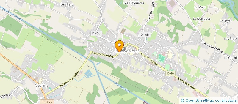 localisation de l'entreprise RUGEN2  LES AVENIERES VEYRINS-THUELLIN