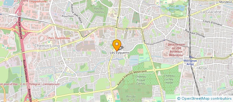 localisation de l'entreprise RUGOLF à MERIGNAC