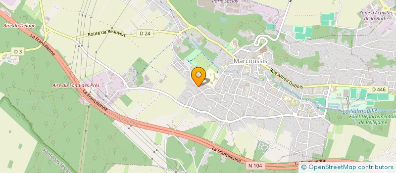 localisation de l'entreprise RUHLAND à MARCOUSSIS