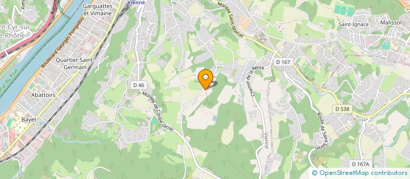 localisation de l'entreprise RUI  VIENNE