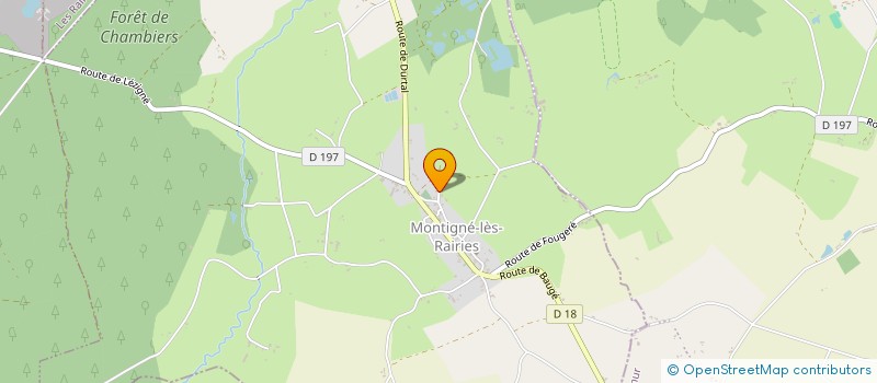 localisation de l'entreprise RUI SEB  DURTAL