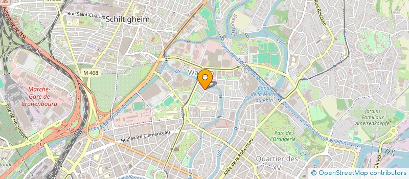 localisation de l'entreprise RUIMY à STRASBOURG