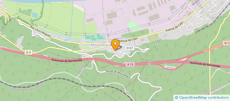 localisation de l'entreprise RUINES DU CHATEAU DE ROBERT LE DIABLE  MOULINEAUX