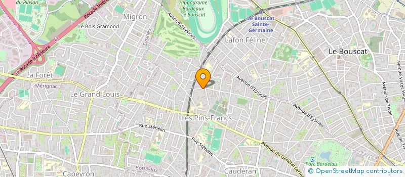 localisation de l'entreprise RUIRUI  BORDEAUX