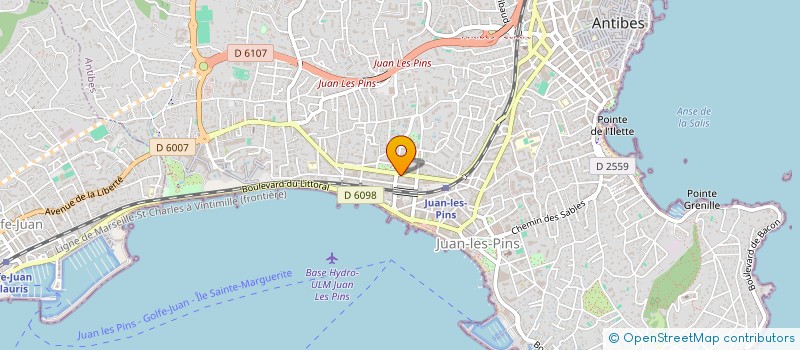localisation de l'entreprise RUISCHART  ANTIBES