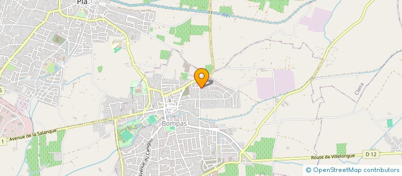 localisation de l'entreprise RUISSEAU à BOMPAS