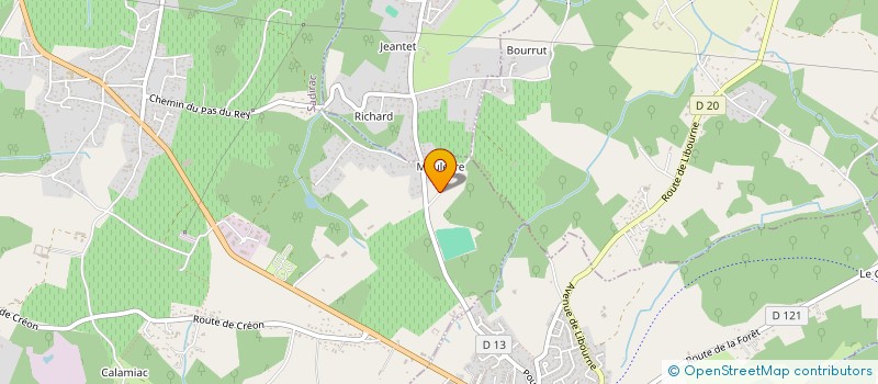 localisation de l'entreprise RUIWIGE  SADIRAC