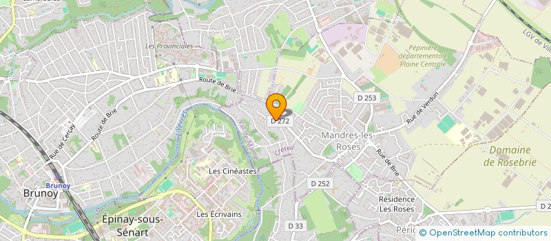 localisation de l'entreprise RUIZ à MANDRES-LES-ROSES