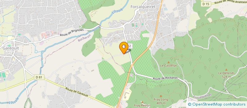 localisation de l'entreprise RUIZ  GAREOULT