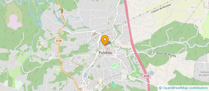 localisation de l'entreprise RUIZ ACAR 1  FUVEAU