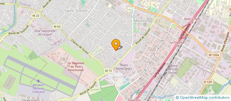localisation de l'entreprise RUIZ ELODIE ET GUTIERREZ CORTES EMMANUEL à TOULOUSE