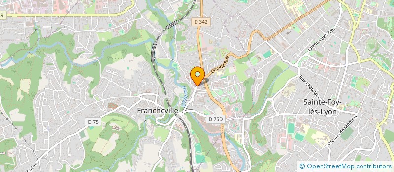 localisation de l'entreprise RUIZ FERMOND PIZZA à FRANCHEVILLE